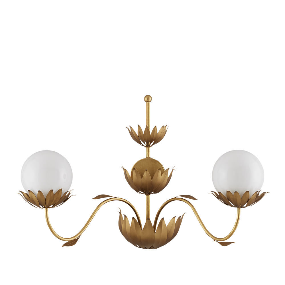 
                      
                        Mirasole Gold Wall Sconce
                      
                    