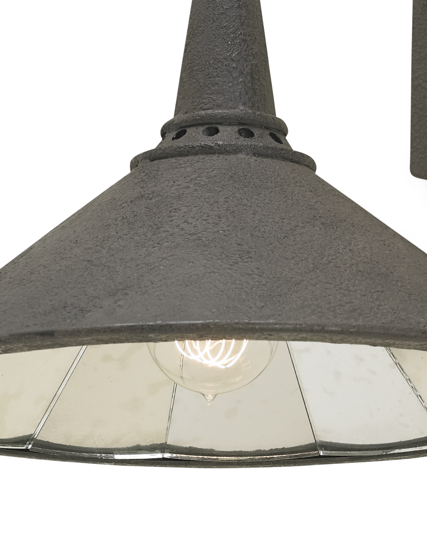 Manuscript Black Wall Sconce