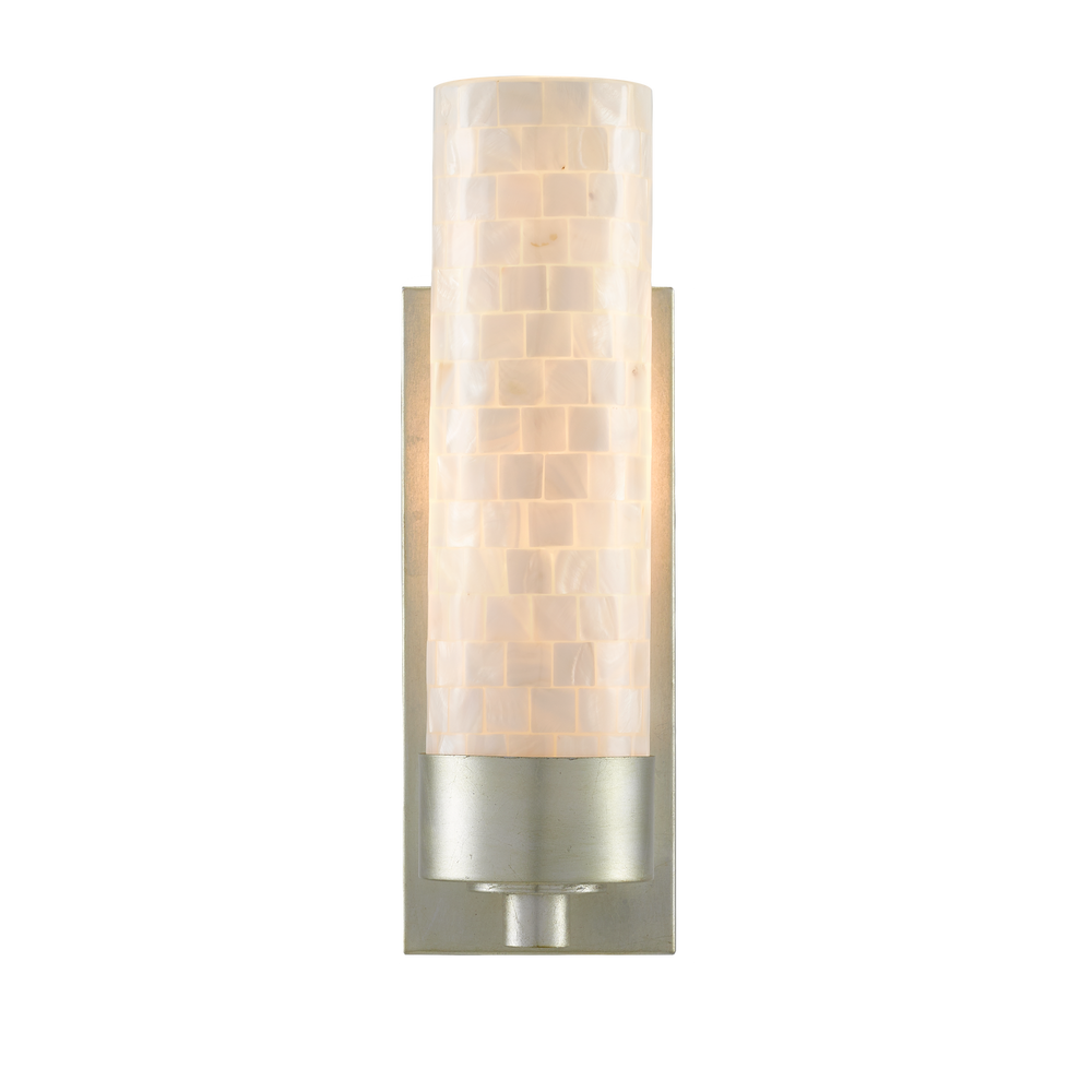 
                      
                        Abadan Silver Wall Sconce
                      
                    