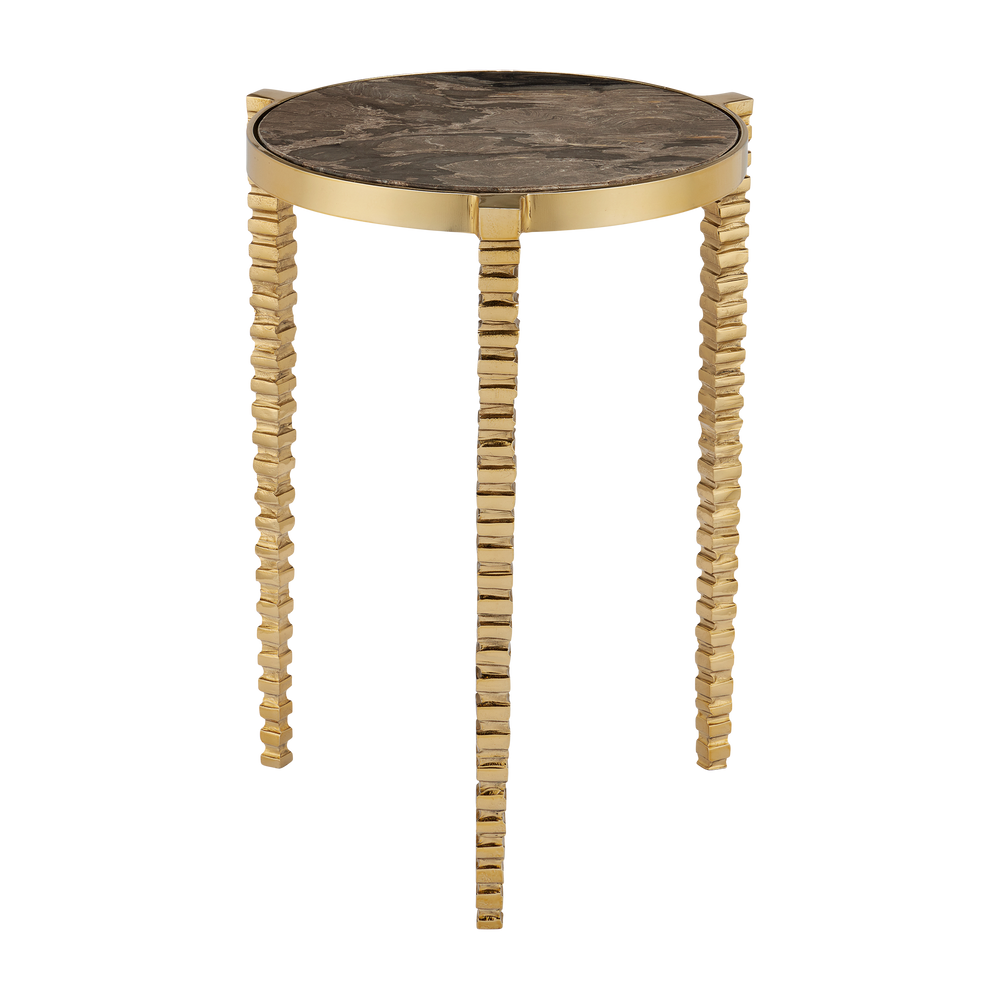 
                      
                        Corrado Cappuccino Marble Accent Table
                      
                    