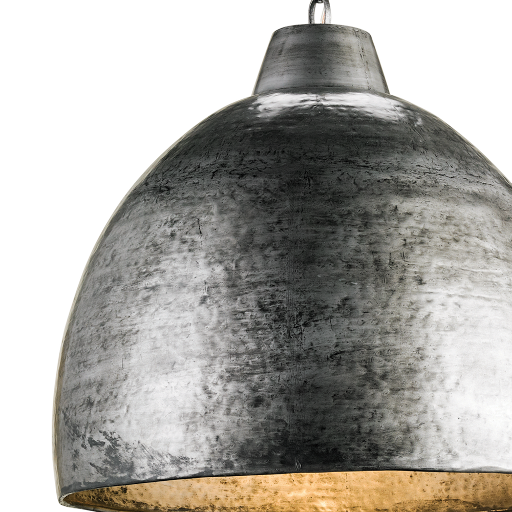 Earthshine Large Steel Pendant.