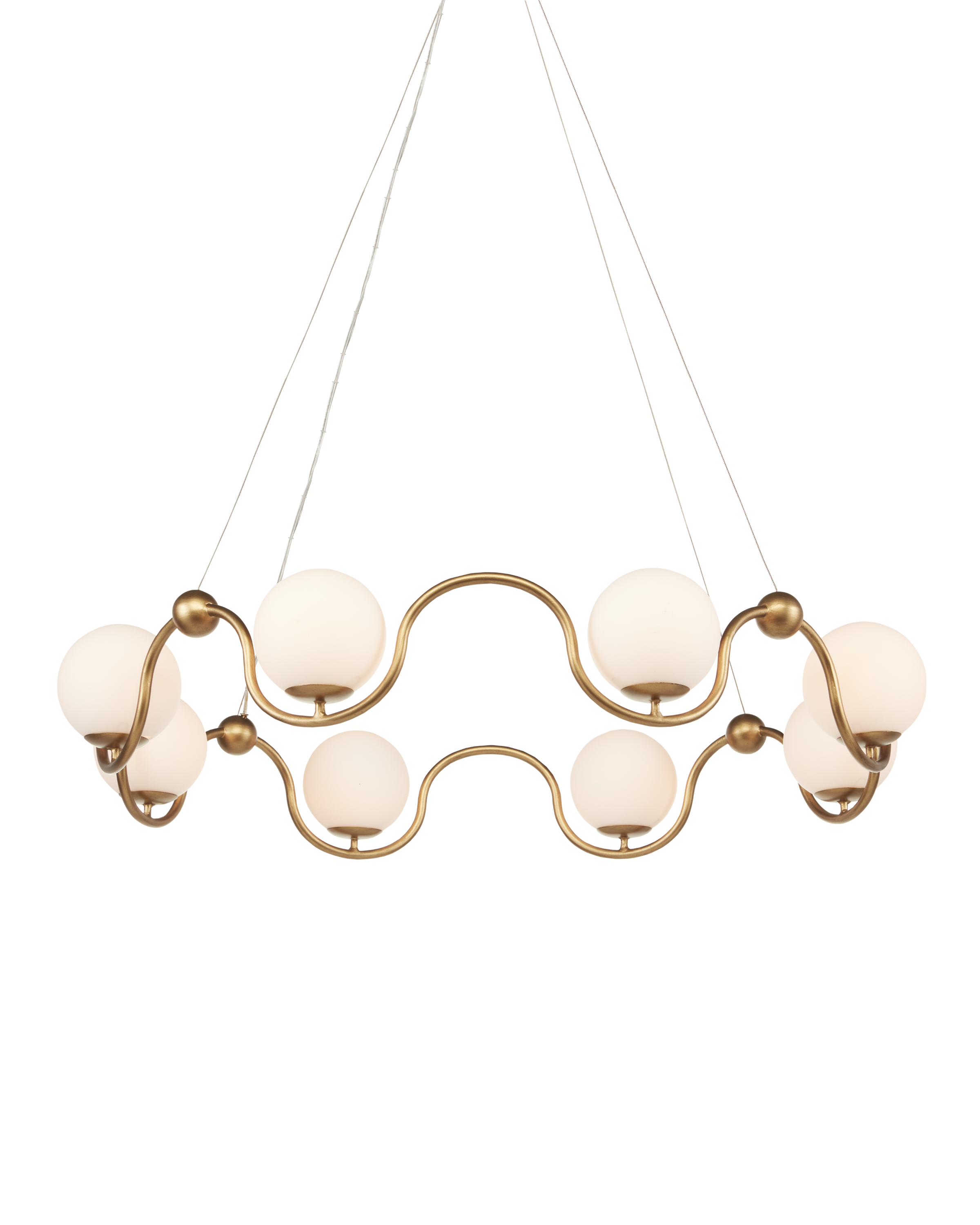 Equilibrium Brass Chandelier - Thumbnail 5