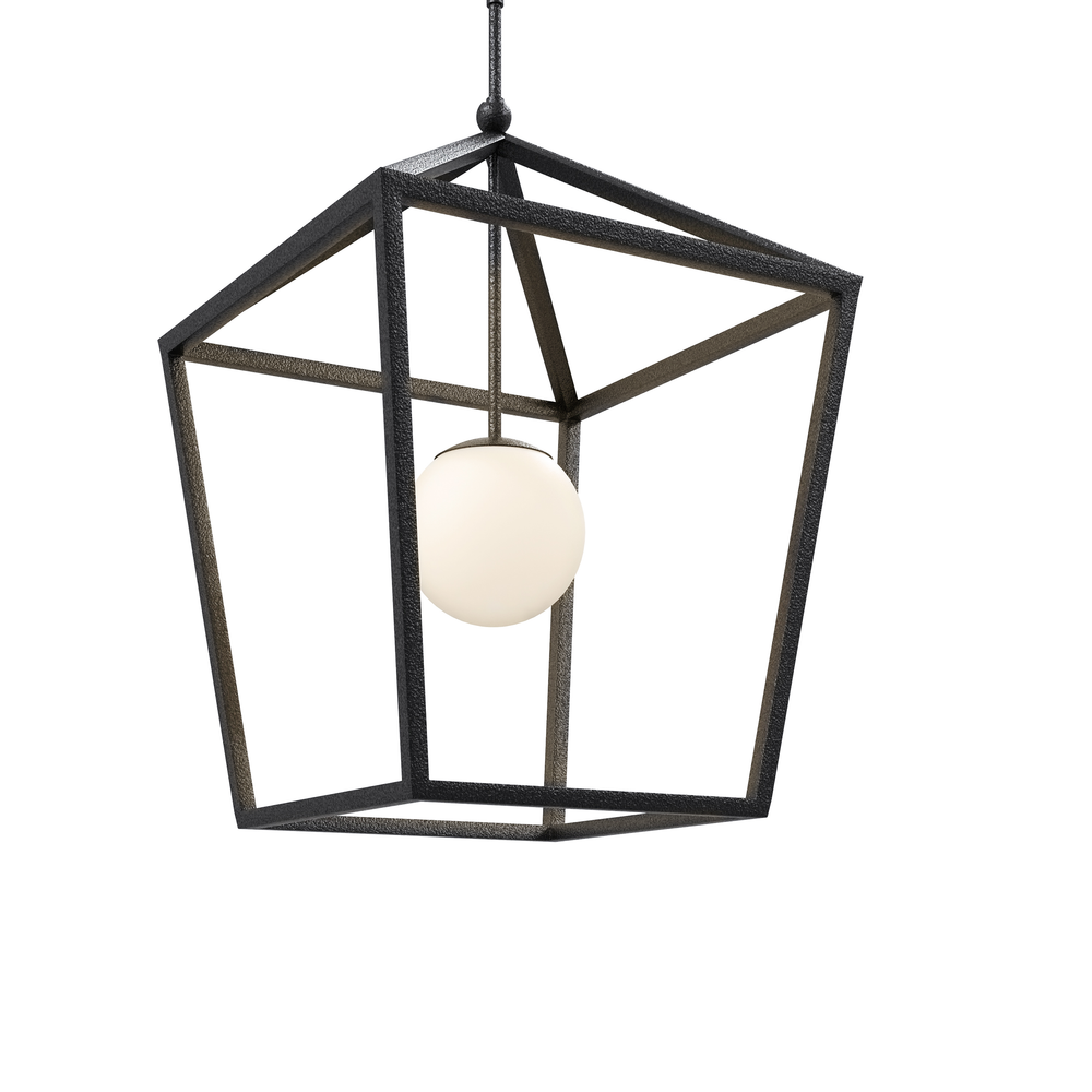 
                      
                        Denison Large Black Outdoor Lantern.
                      
                    