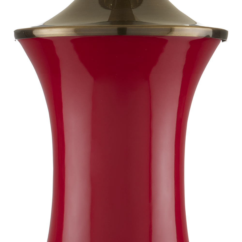 Lilou Red Table Lamp.