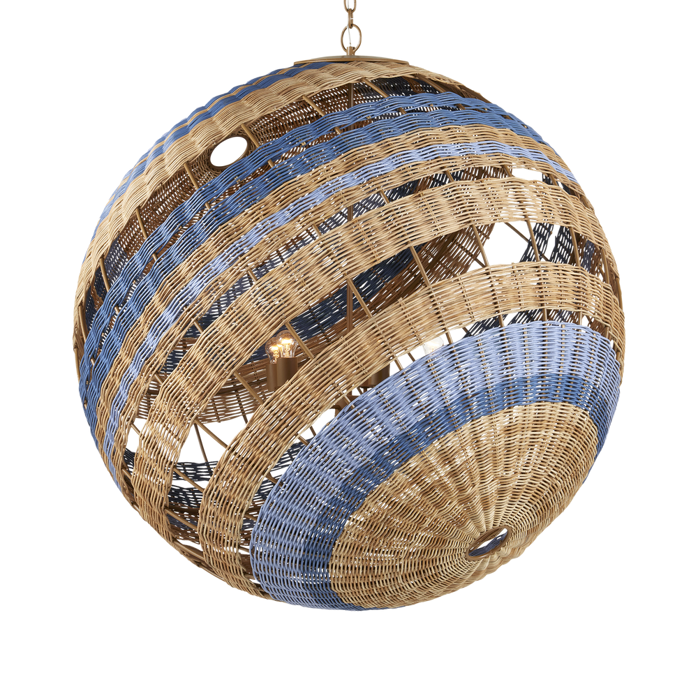 Senjyo Tilted Orb Chandelier