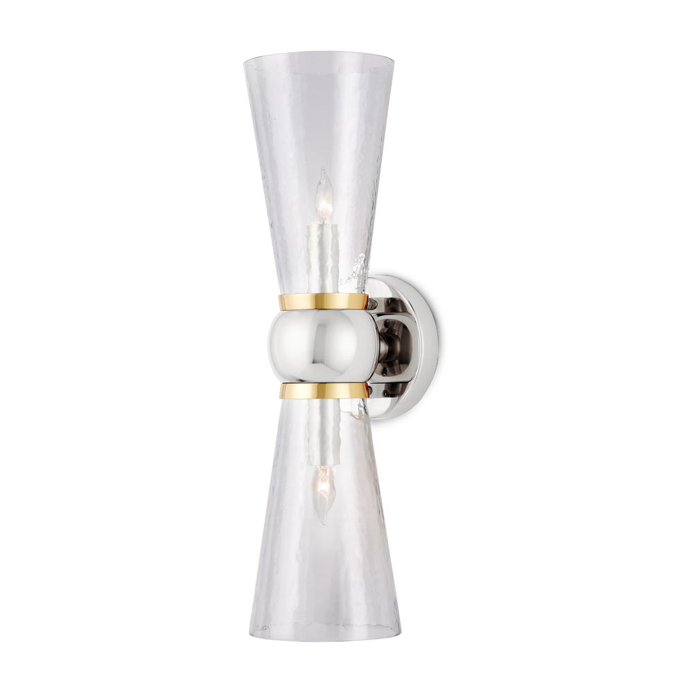 Byford Nickel Bath Wall Sconce