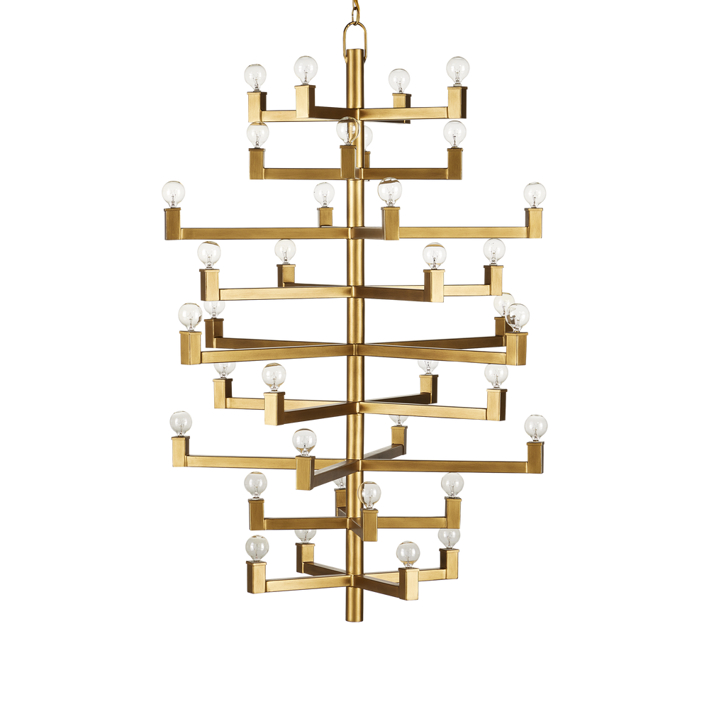 
                      
                        Andre Large Brass Chandelier
                      
                    