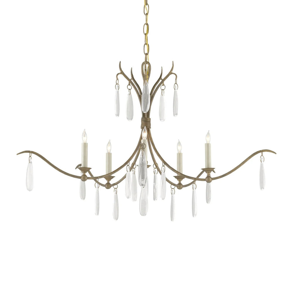 
                      
                        Marshallia Small Gold Chandelier
                      
                    