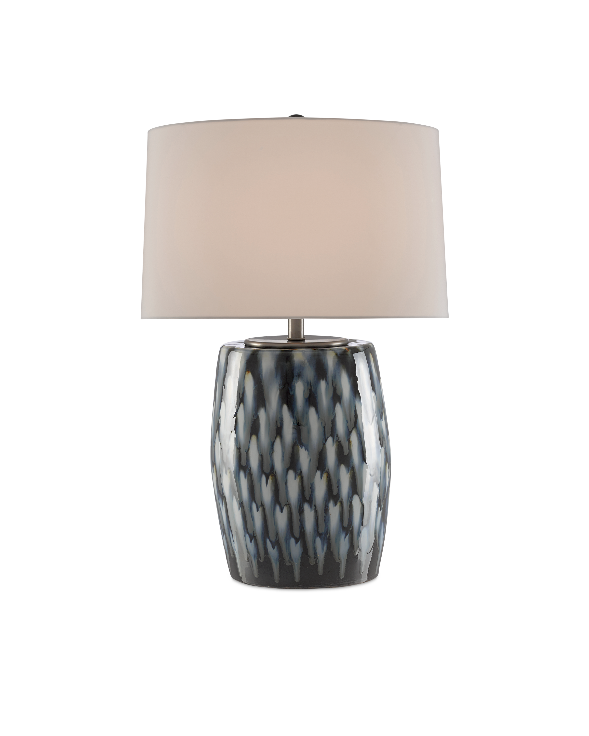 Milner Blue Table Lamp - Thumbnail 4