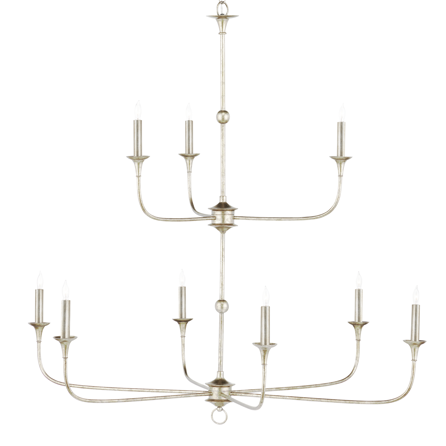 Nottaway Two-Tier Champagne Chandelier