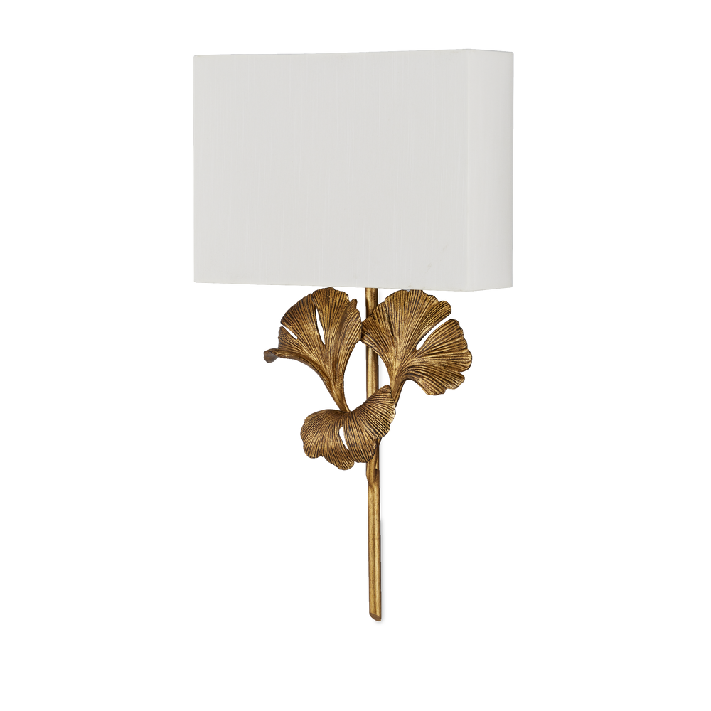 Gingko Gold Wall Sconce