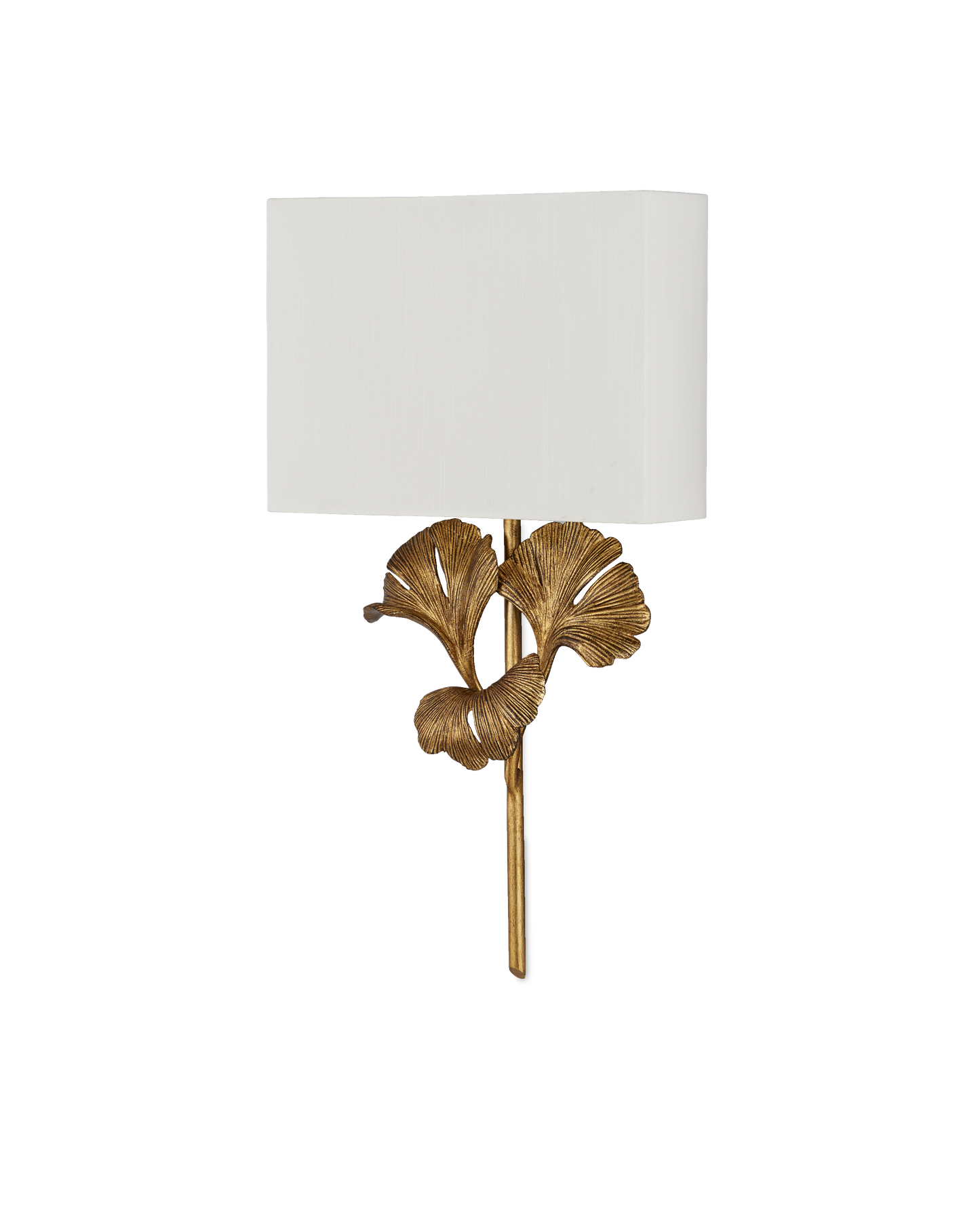 Gingko Gold Wall Sconce