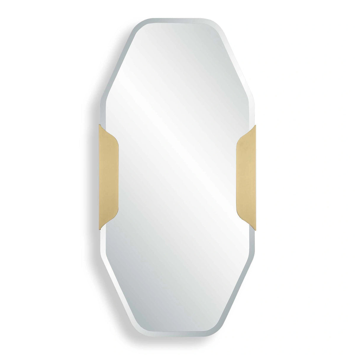 Makari Antique Brass Mirror