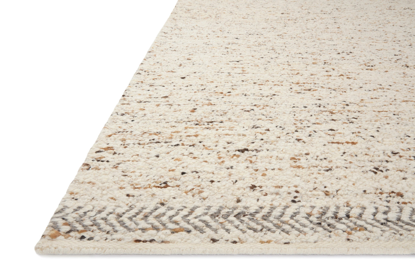 Loloi Reyla Pebble / Stone 2'-6" x 13' Runner Rug