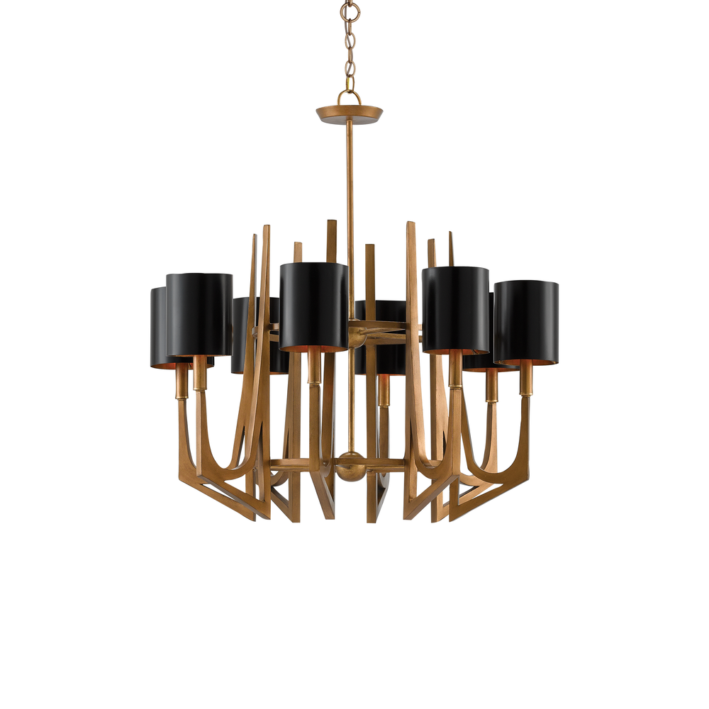 
                      
                        Umberto Brass Chandelier
                      
                    