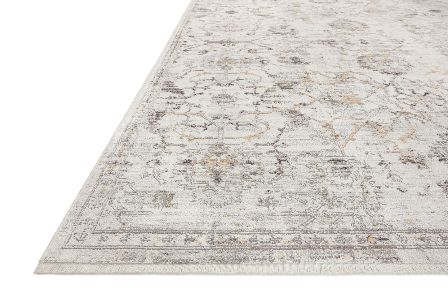 Loloi Bonney Ivory / Dove 2'-7" x 8'-0" Runner Rug