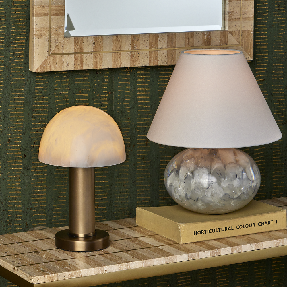
                      
                        Odette White Table Lamp.
                      
                    
