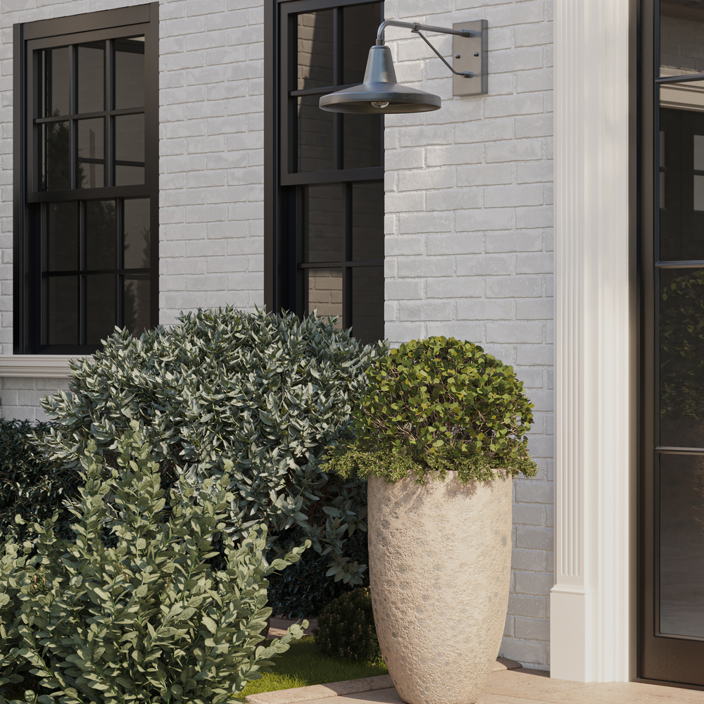 
                      
                        Mariner Silver Outdoor Wall Sconce
                      
                    