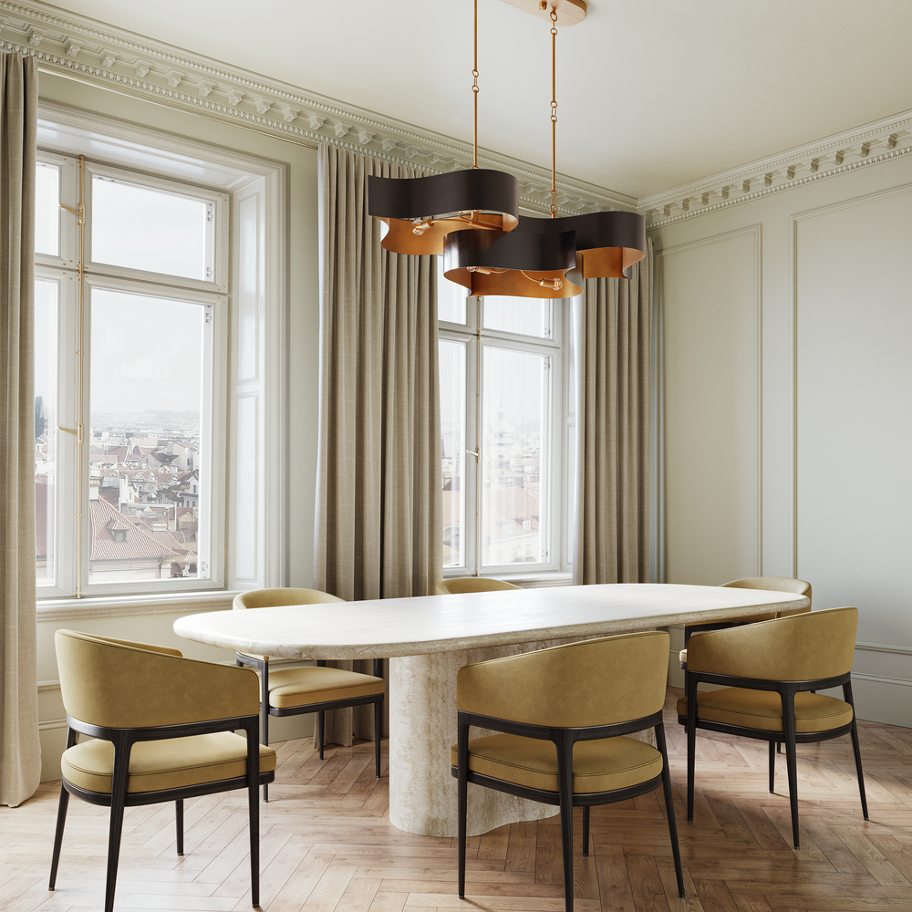 
                      
                        Grand Lotus Oval Black Chandelier
                      
                    