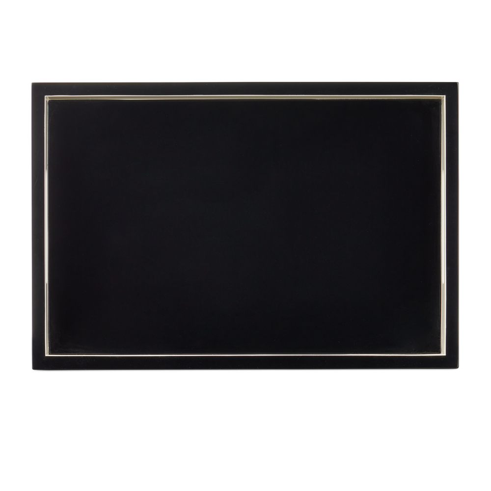 
                      
                        Ivory Lacquer Tray Set of 2.
                      
                    