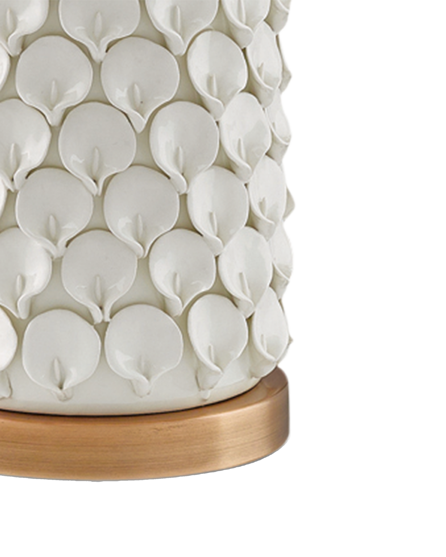 Calla Lily White Table Lamp.