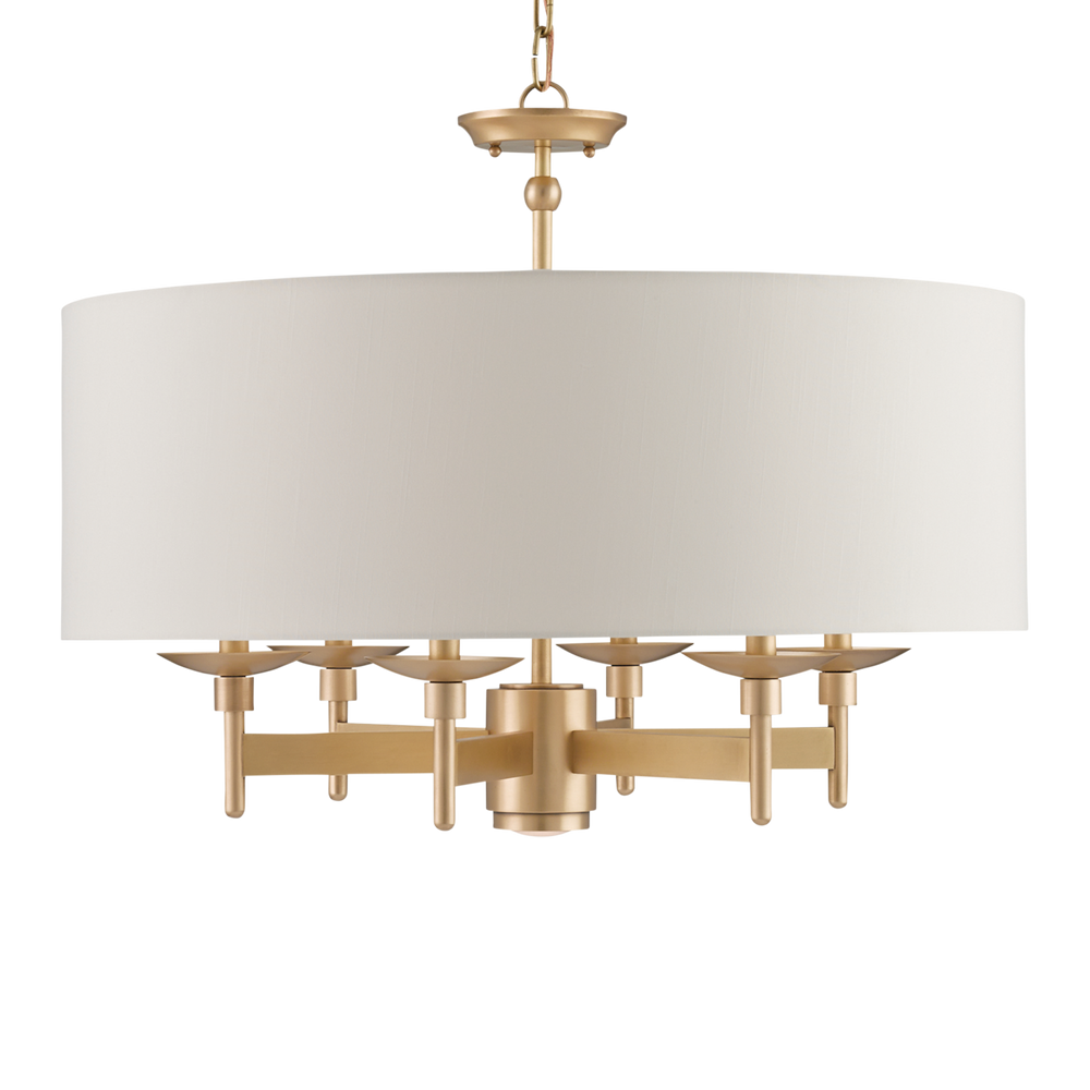 Bering Brass Semi-Flush Mount