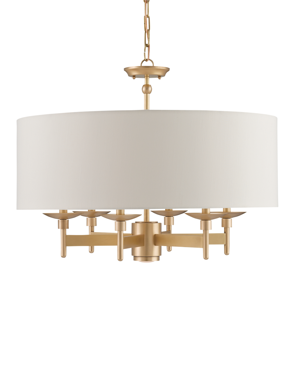 Bering Brass Semi-Flush Mount