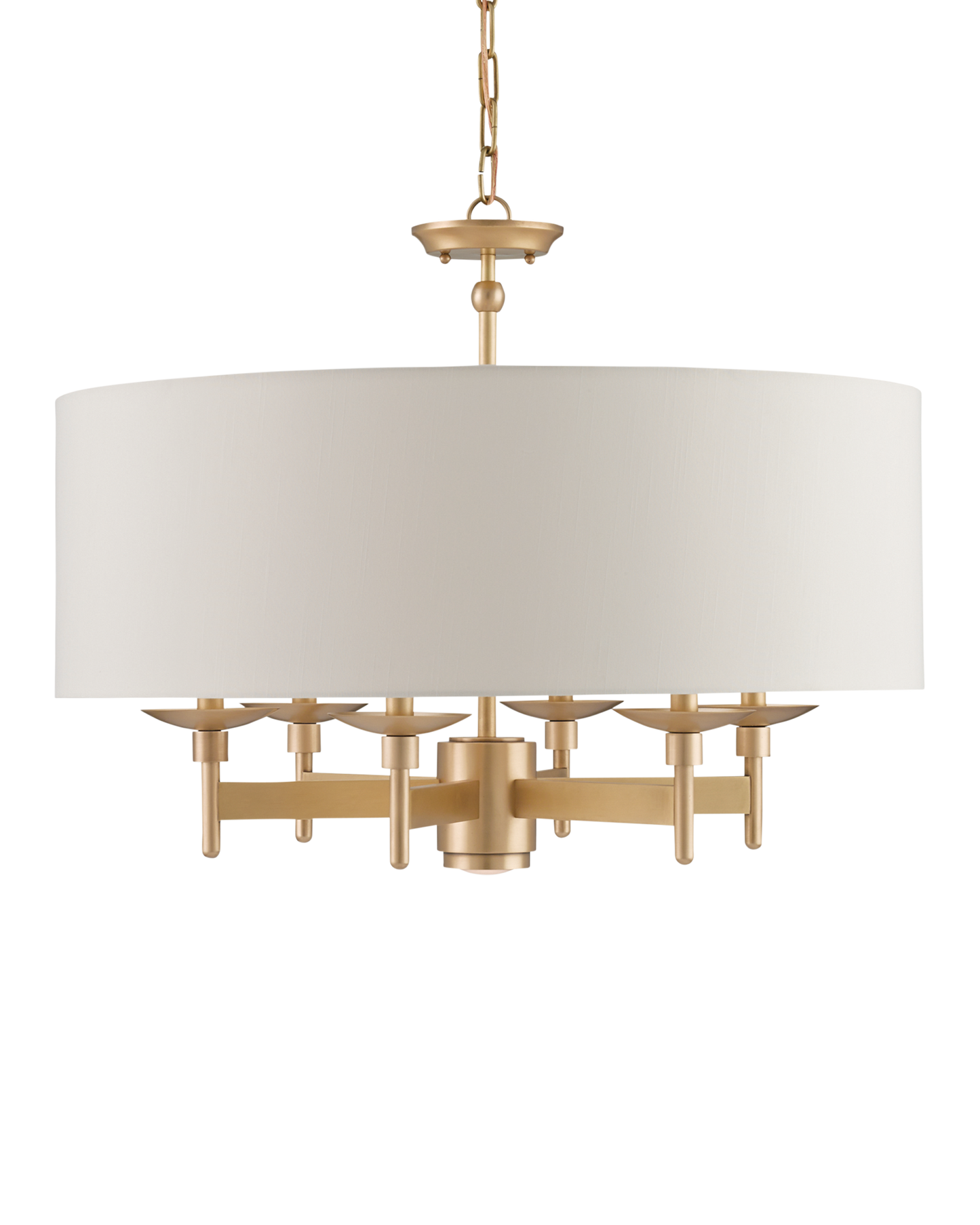 Bering Brass Semi-Flush Mount