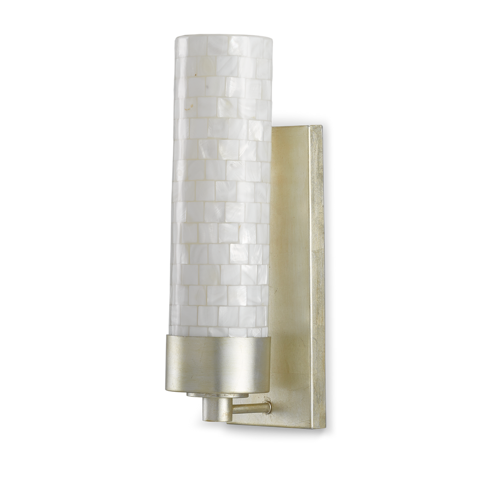 
                      
                        Abadan Silver Wall Sconce
                      
                    