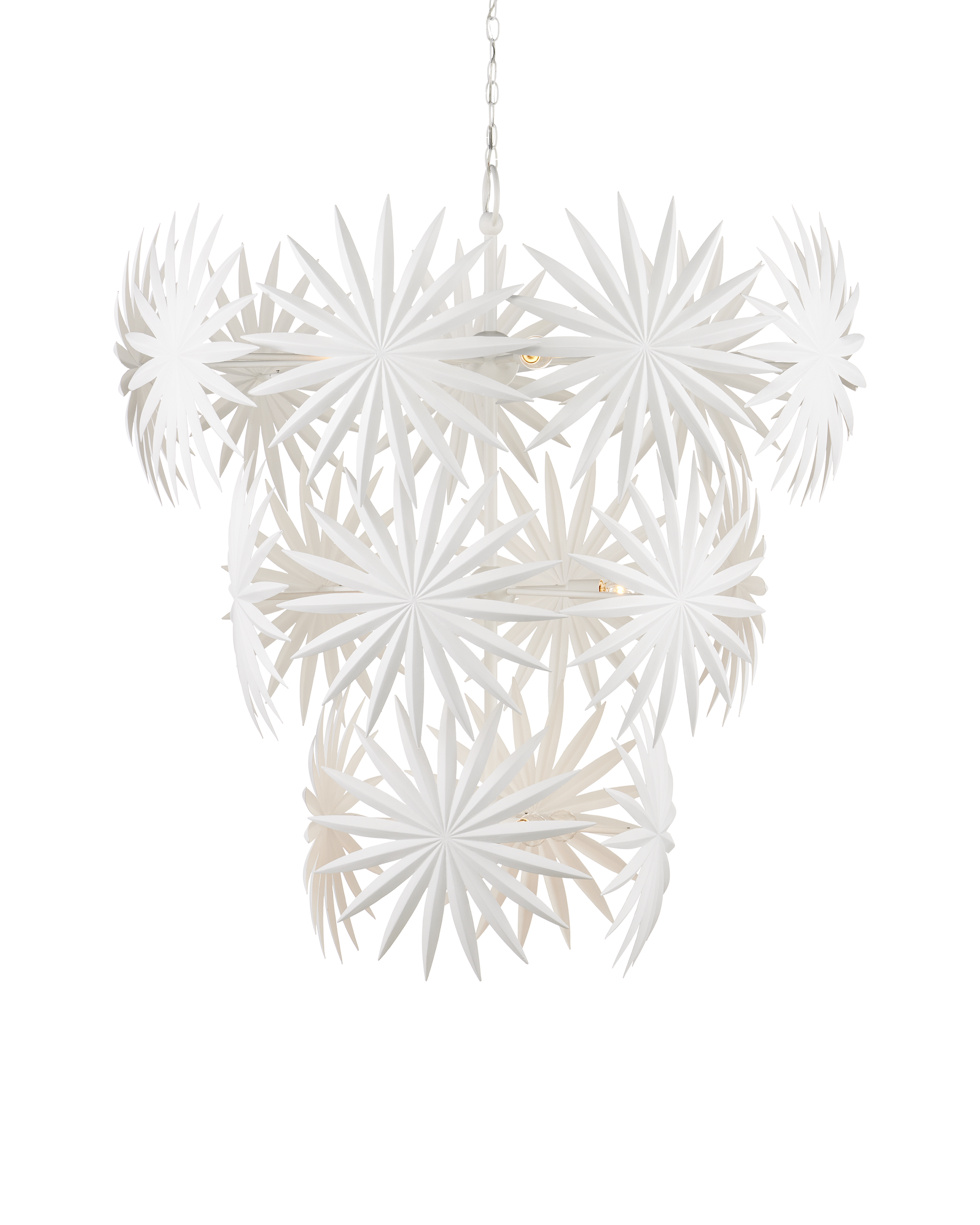 Currey & Company Bismarkia Chandelier - Thumbnail 3