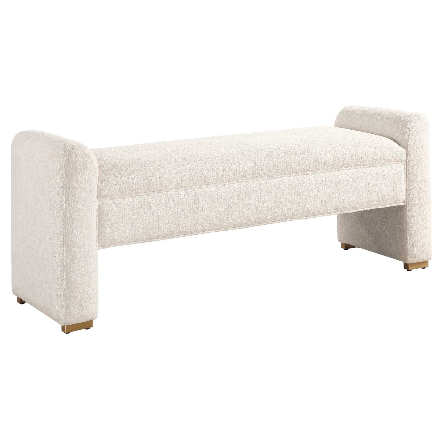 Uttermost Caliste Ivory Bench
