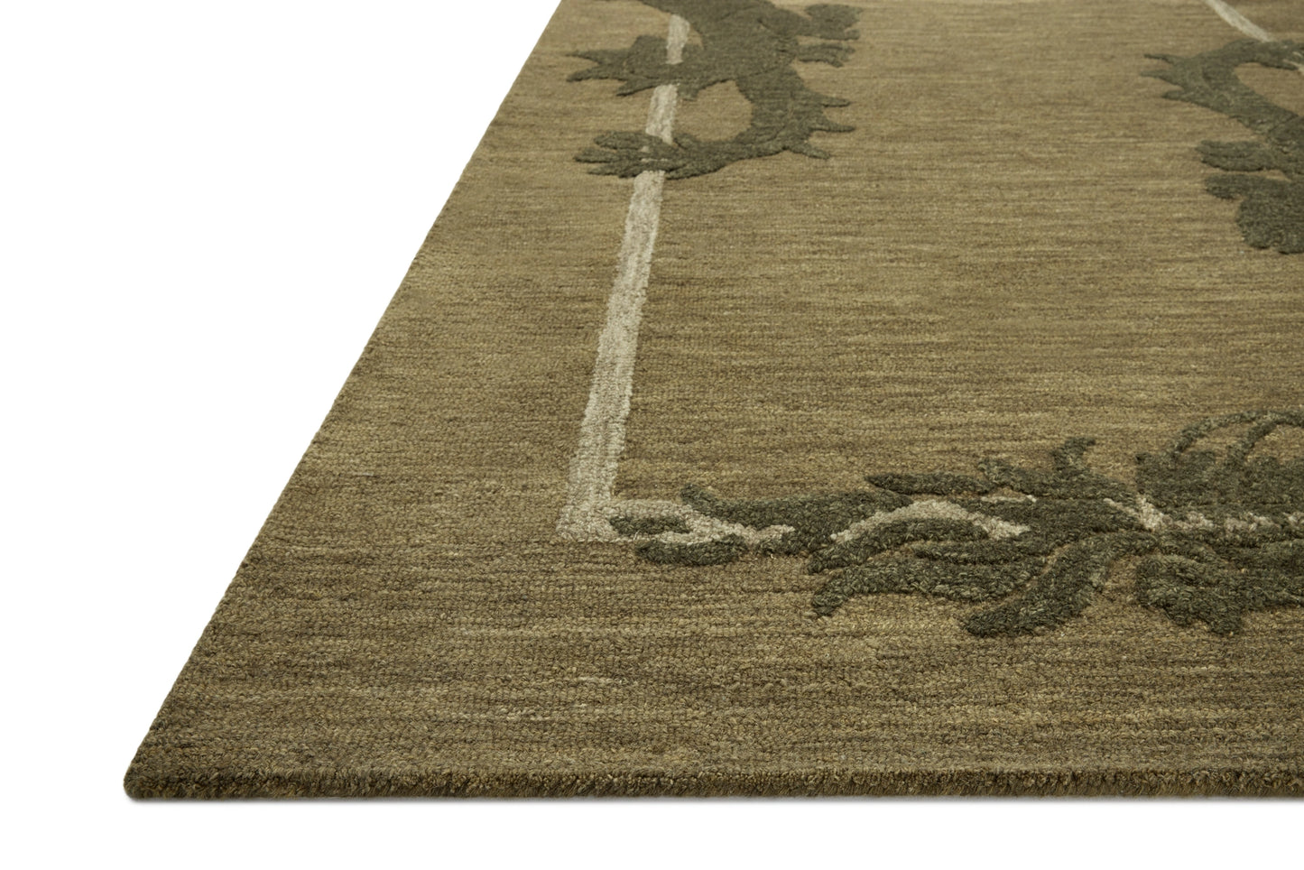 Brigette Romanek x Loloi Romi Green / Forest 5'-0" x 7'-6" Area Rug