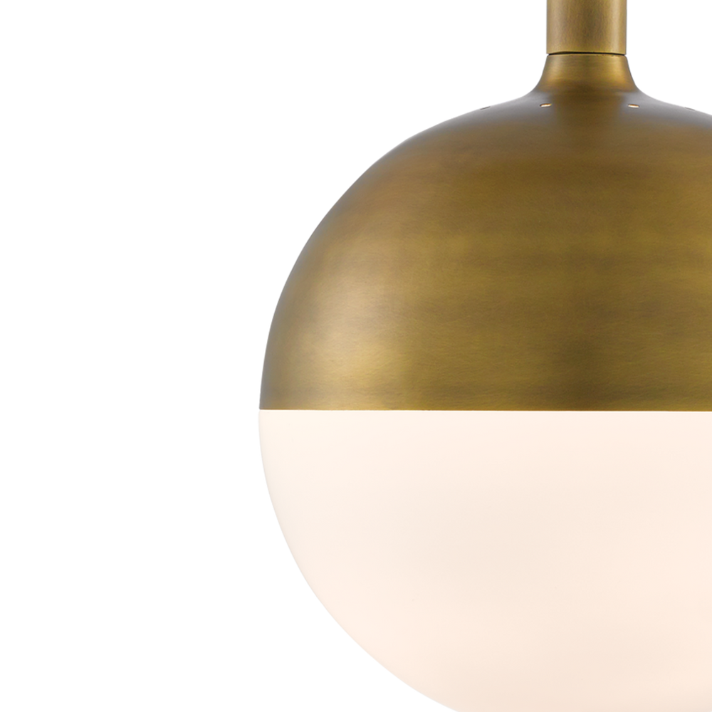 Moonward Brass Pendant