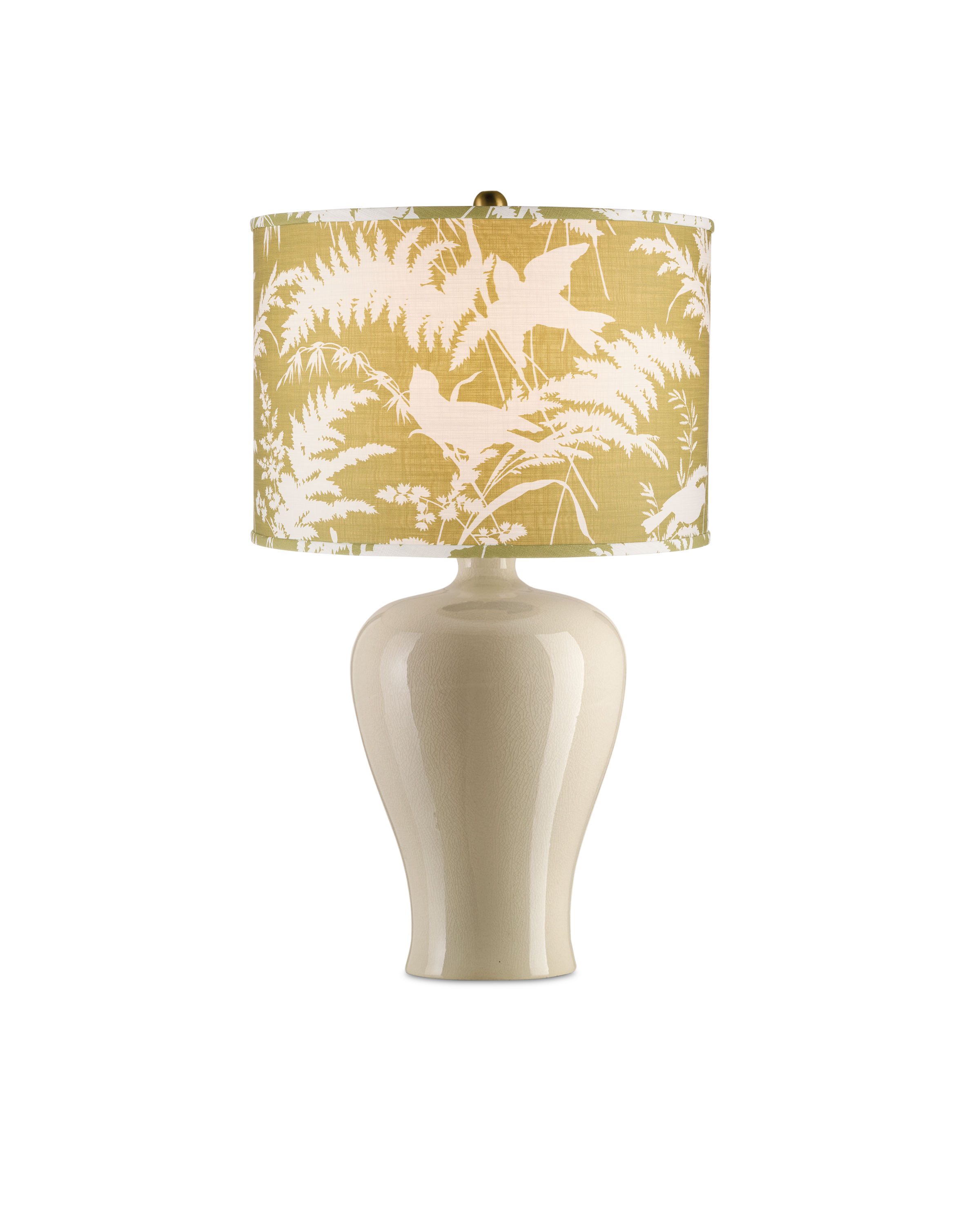 Aviary Moss Drum Lamp Shade - Thumbnail 4