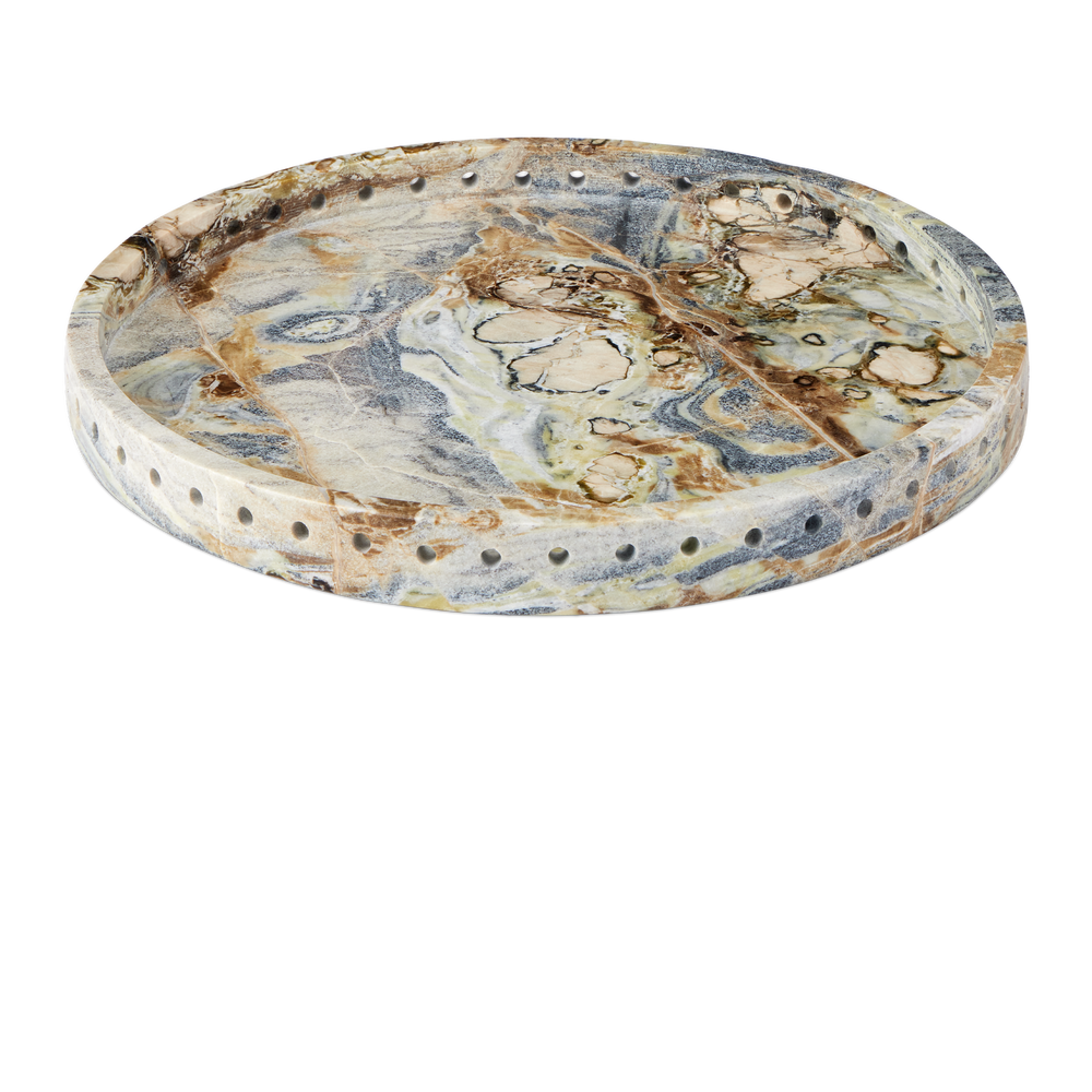 
                      
                        Freya Floral Jade Marble Tray.
                      
                    