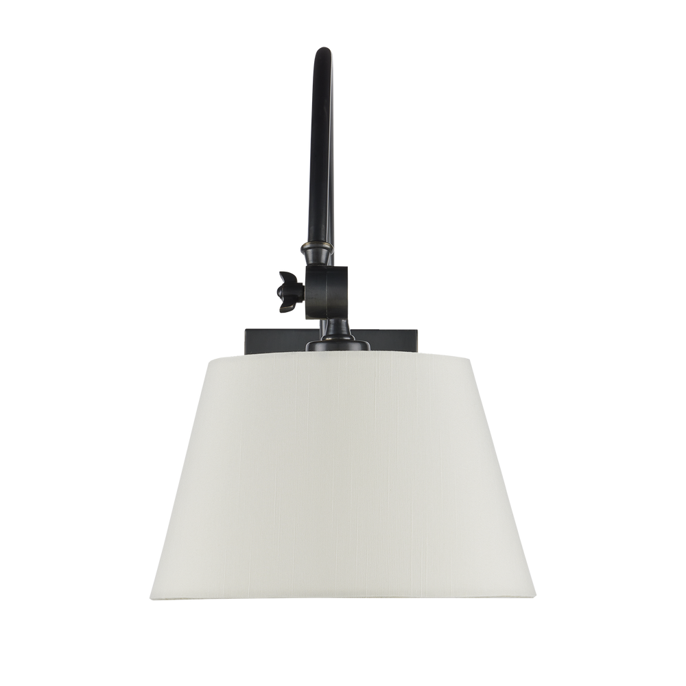 
                      
                        Ashby Bronze Swing-Arm Wall Sconce
                      
                    