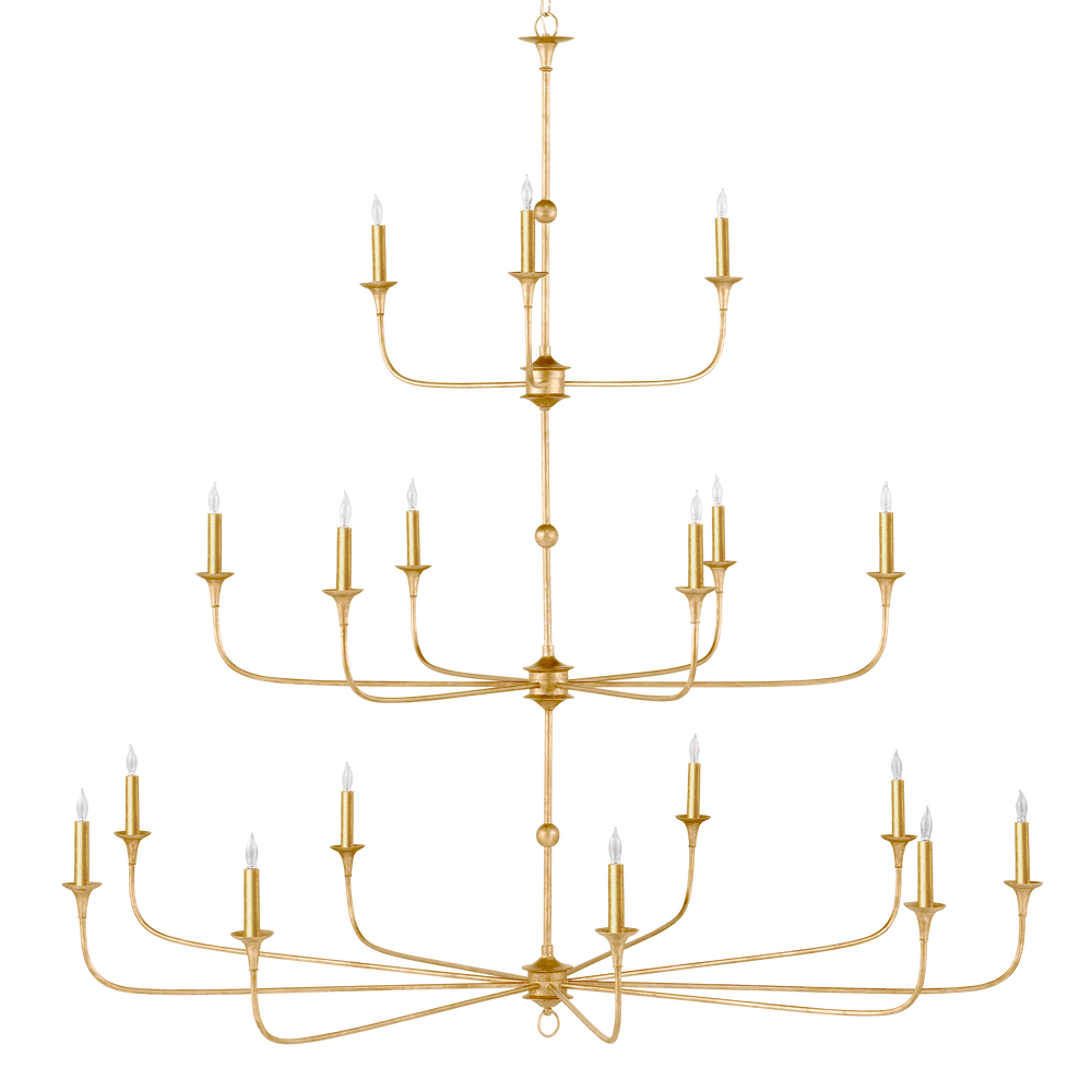 
                      
                        Nottaway Grande Gold Chandelier
                      
                    