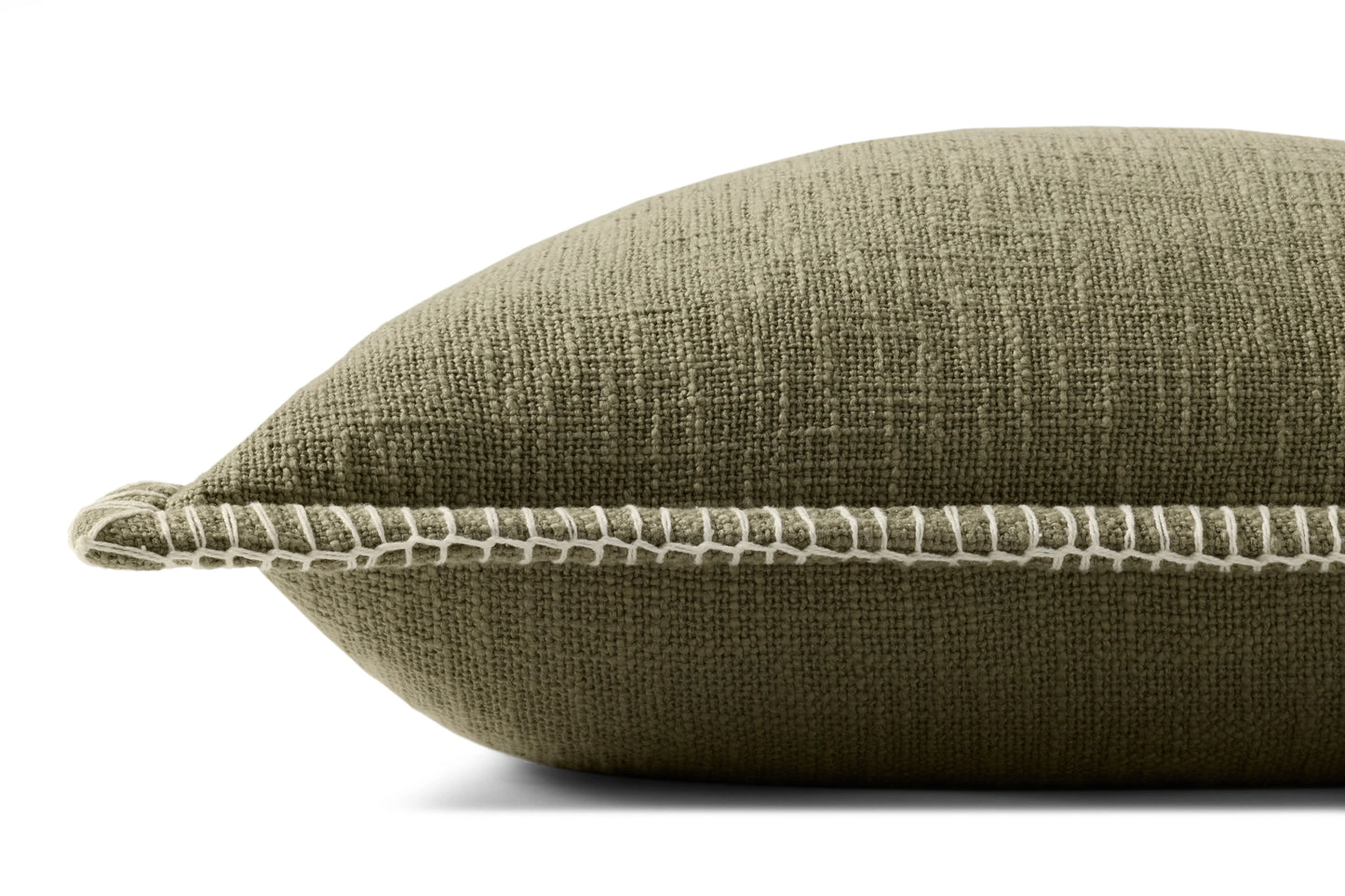 Loloi PLL0109 Olive 22'' x 22'' Cover Only