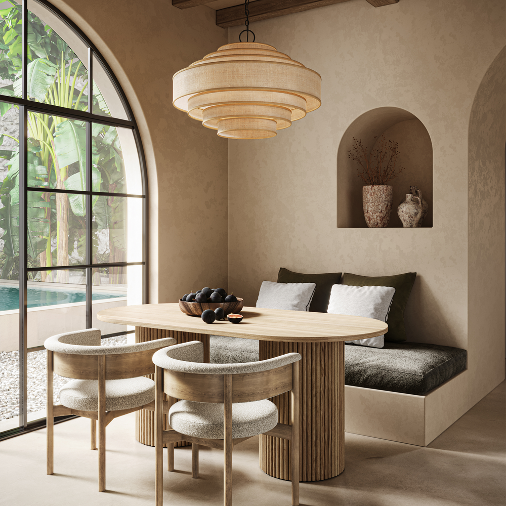 
                      
                        Maura Natural Chandelier
                      
                    