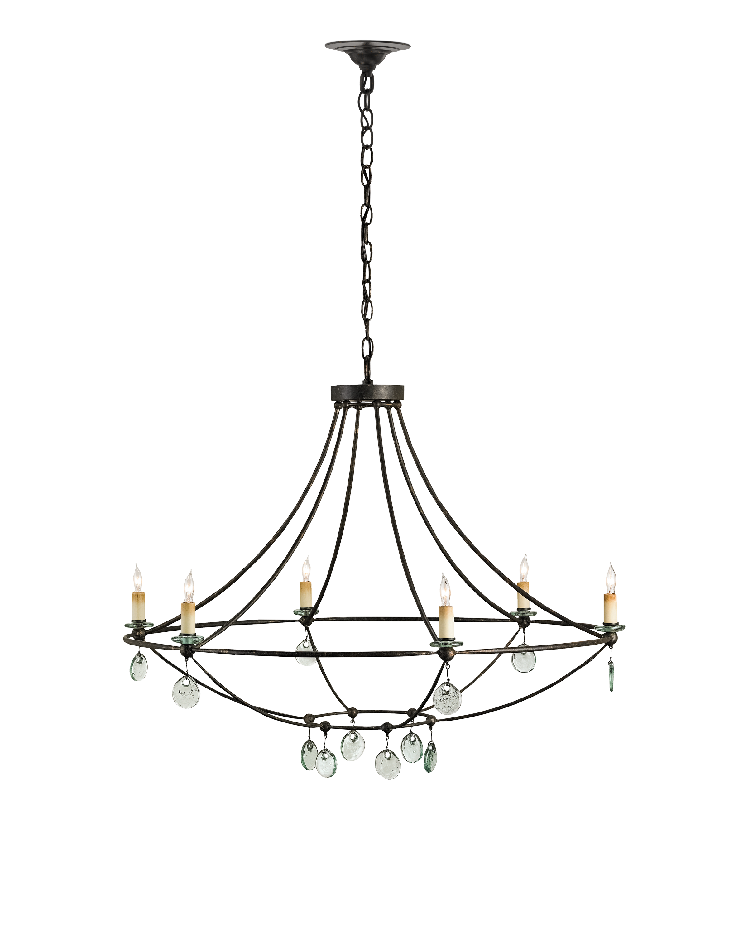 Novella Large Black Chandelier - Thumbnail 2