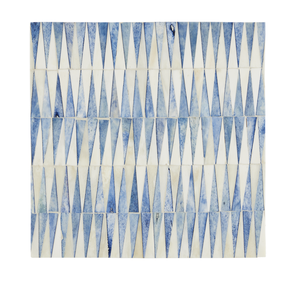 
                      
                        Nadene Blue & White Accent Table
                      
                    