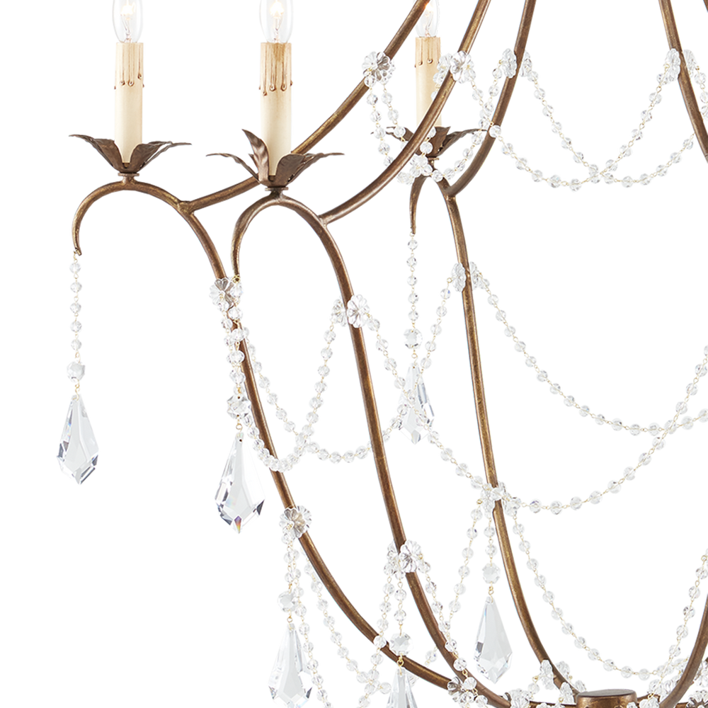 Elizabeth Gold Chandelier