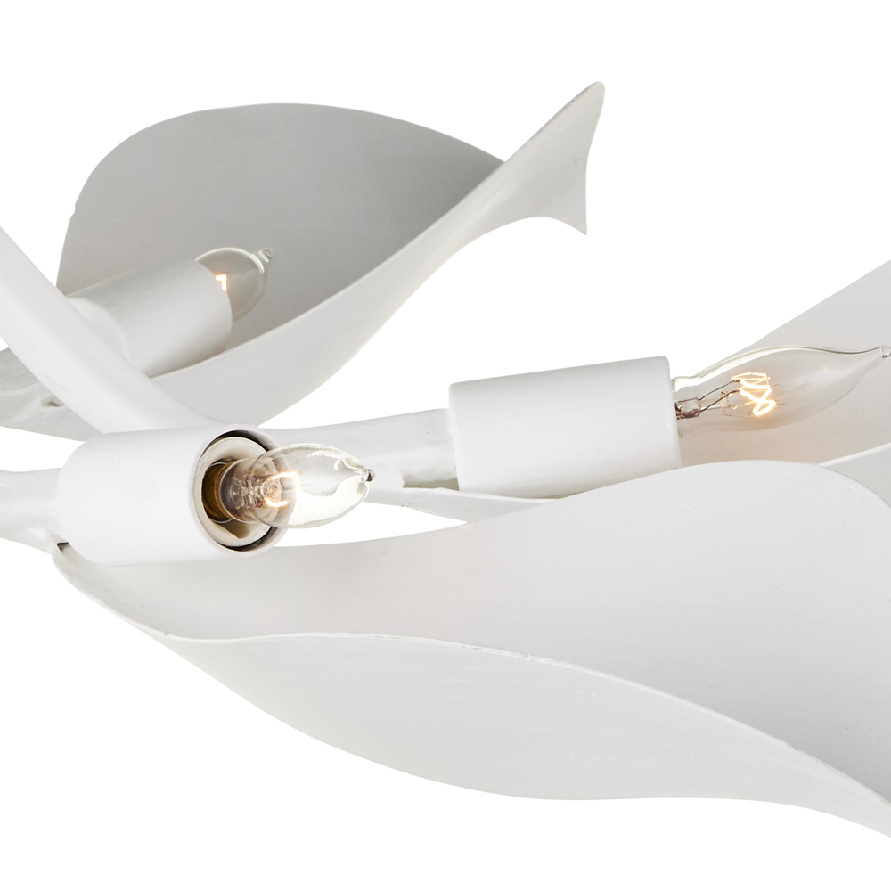 Snowflower Semi-Flush Mount