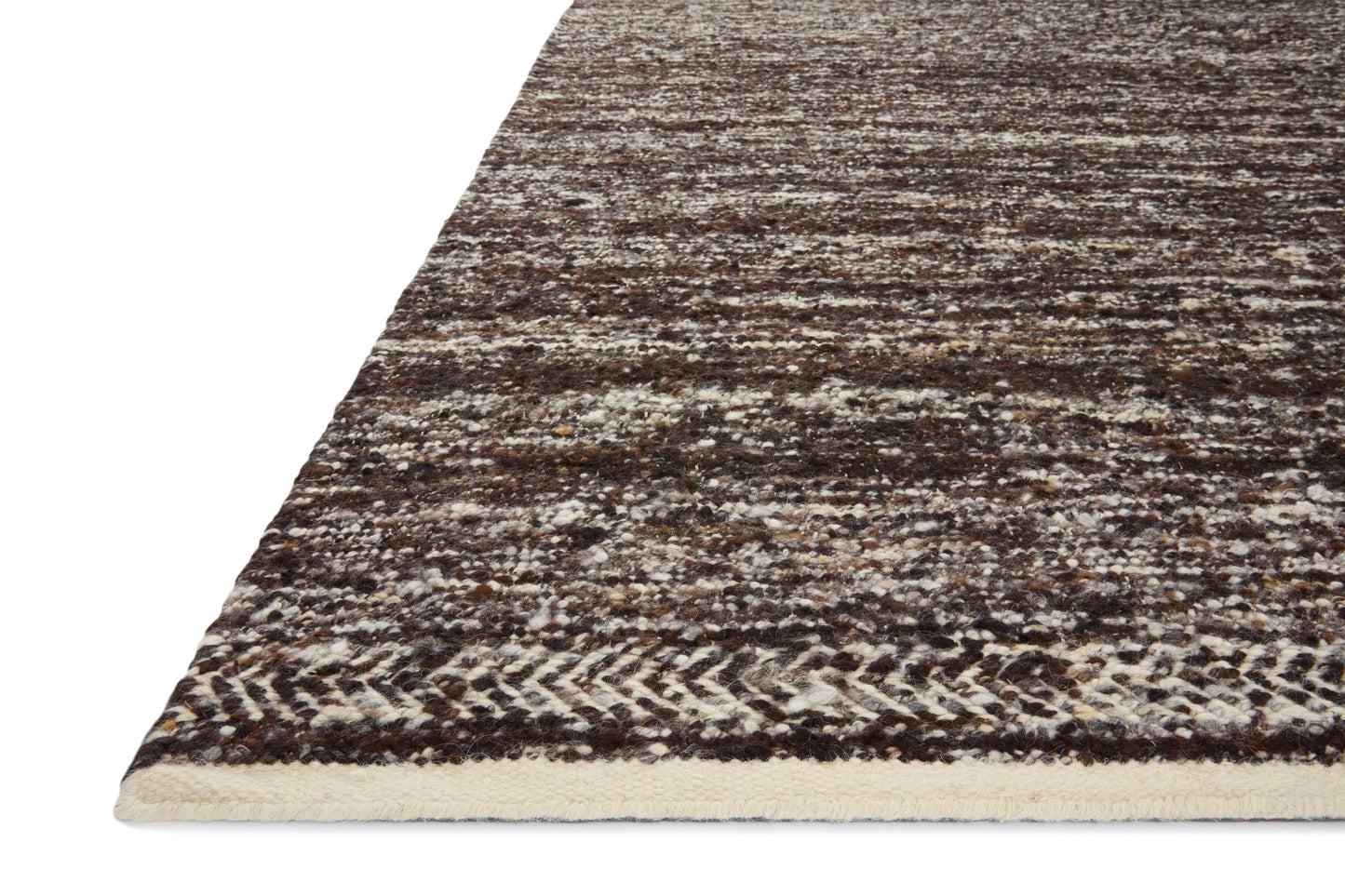 Loloi Reyla Mocha / Ivory 2'-6" x 13' Runner Rug