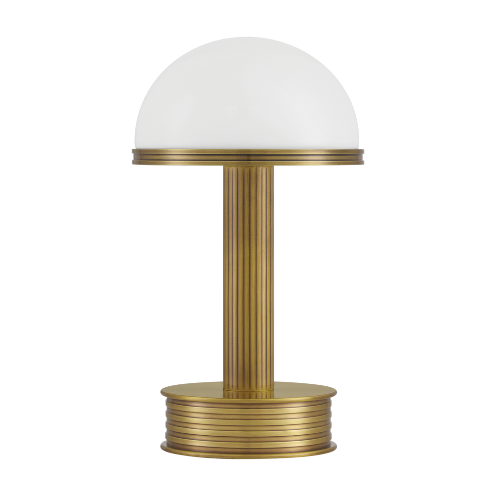 
                      
                        Promenade Brass Cordless Table Lamp.
                      
                    