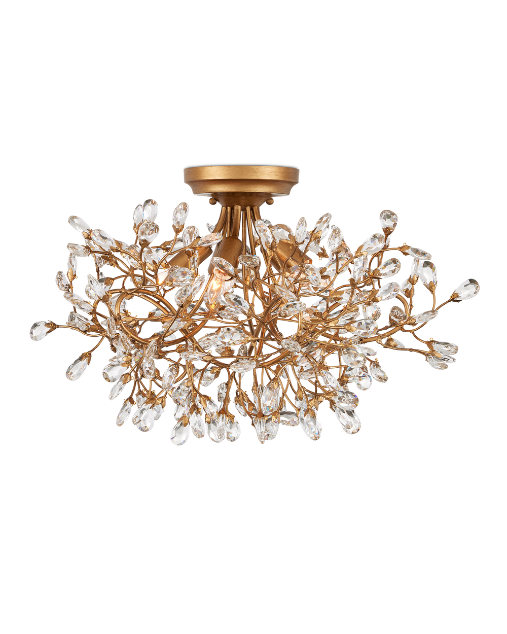 Crystal Bud Semi-Flush Mount