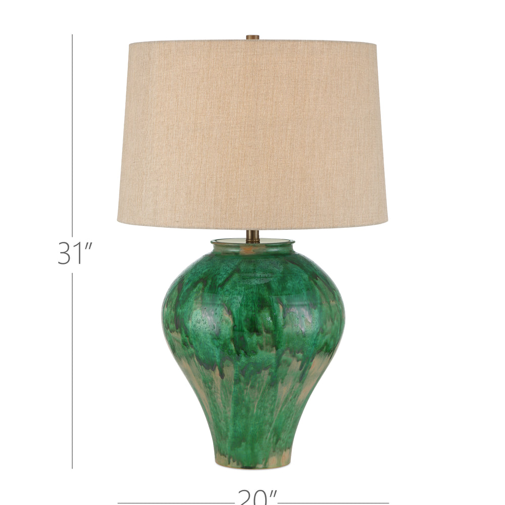 
                      
                        Blarney Green Table Lamp
                      
                    