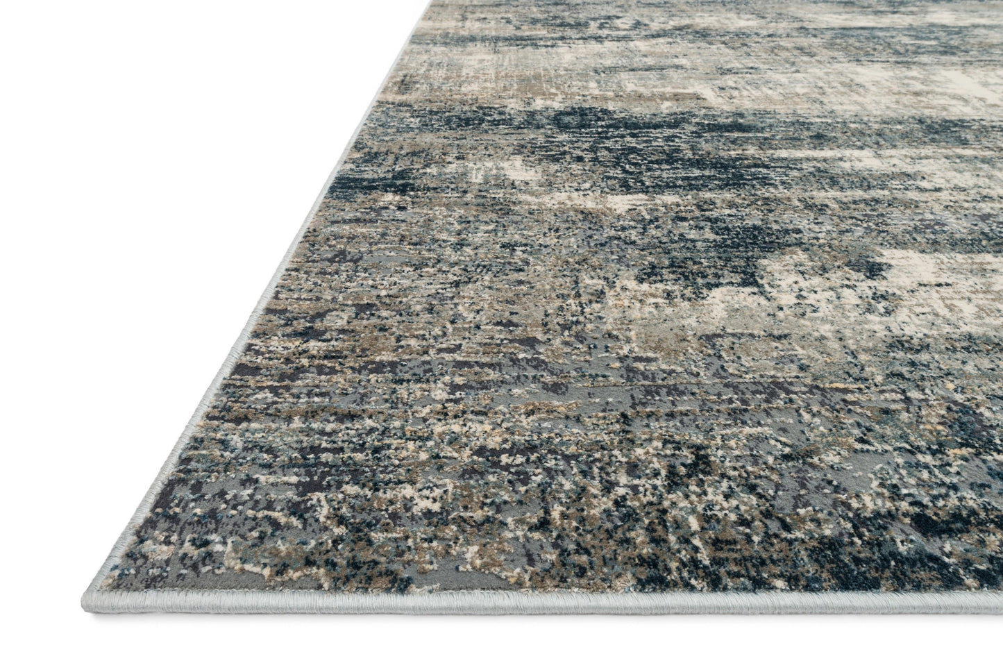 Loloi Cascade Ocean / Grey 2'-7" x 4' Accent Rug