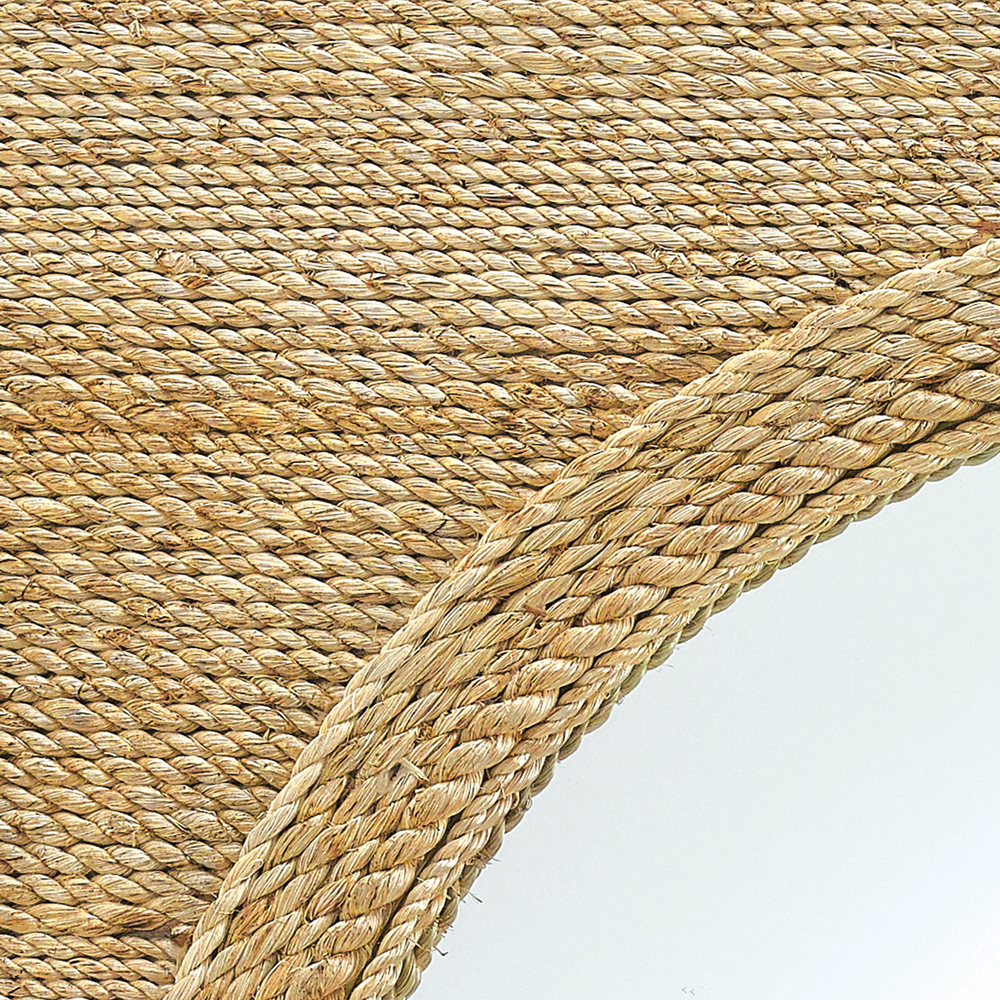 Tisbury Small Square Rope Mirror