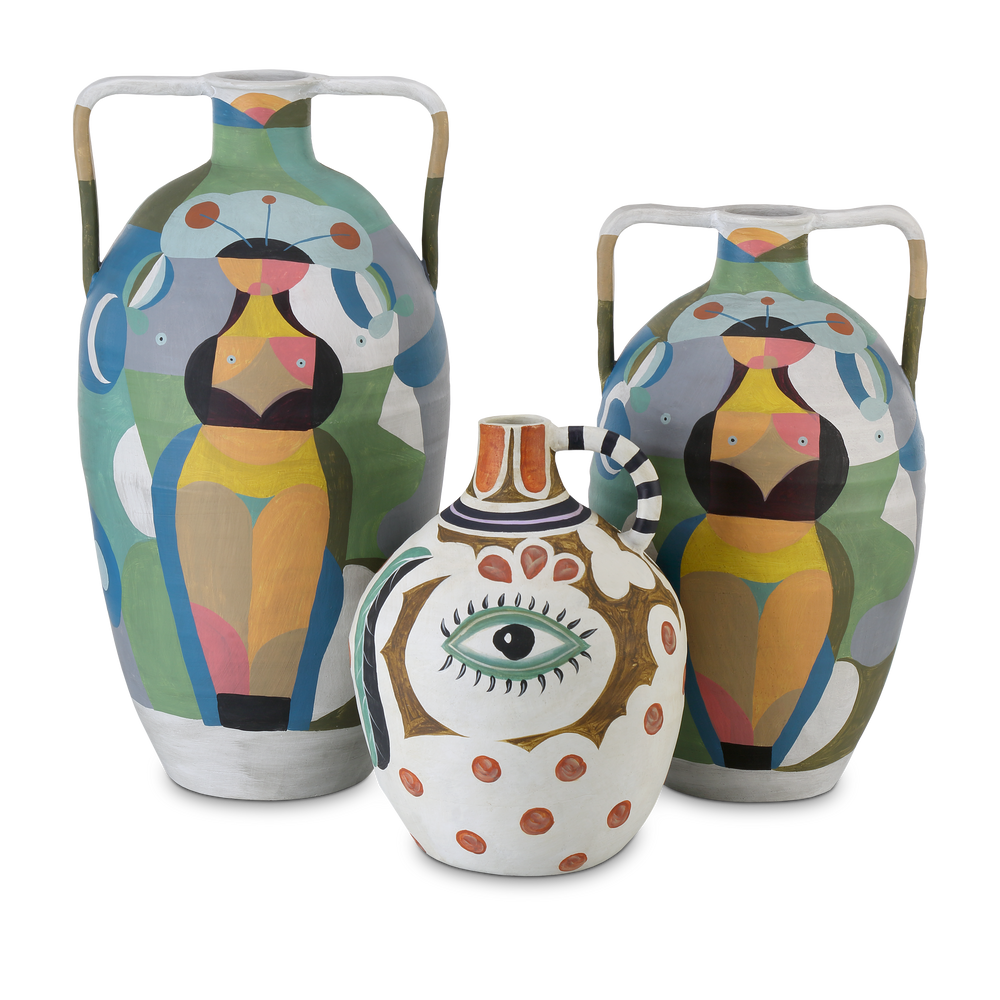 
                      
                        Hamsa Demijohn Vase.
                      
                    
